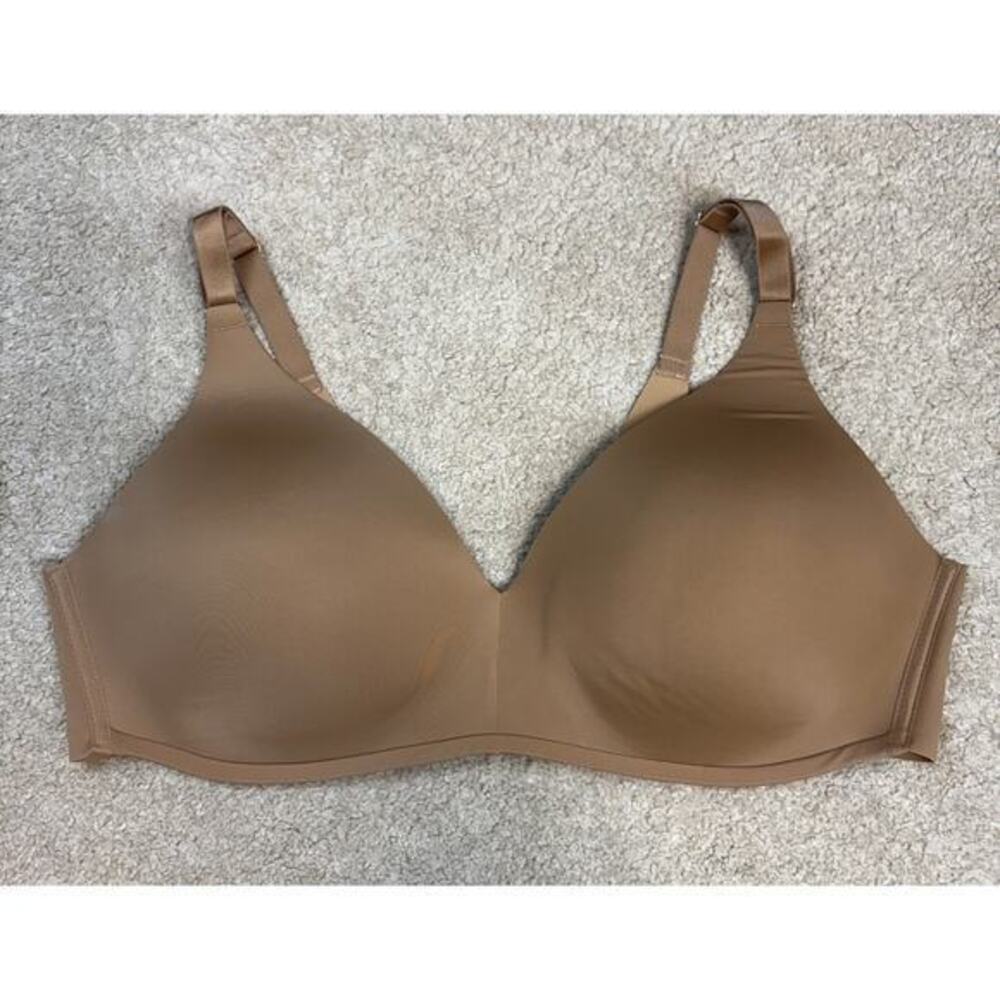 NWOT Soma Vanishing 360 Perfect Coverage Bra Nude Adjustable Straps Size 42C
